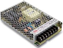 Источник питания AC-DC, 150Вт, вход 115/230В AC (переключатель), 47…63Гц, выход 12В/12.5A, рег. вых ±10%, изоляция 3750В AC, в кожухе 129х97х30мм, -30…+70С | код LRS-150-12 | MeanWell