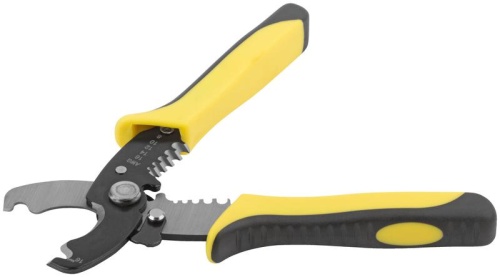 Кабелерез CrV со съемником изоляции 1.3-4.6 мм 180 мм | код 60051 | FIT фото 2