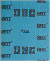 Лист шлифовальный водостойкий на тканевой основе алюм./оксидный профи 230х280мм (уп.10шт) Р 320 FIT 38200