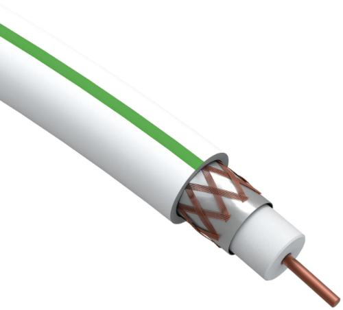 Кабель коаксиальный SAT 703 белый Италия | код 9859979 | CAVEL Кабель коаксиальный SAT 703 белый Италия | код 9859979 | CAVEL