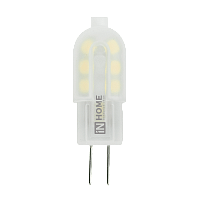 Лампа светодиодная LED-JC-VC 1.5Вт 12В G4 3000К 95Лм IN HOME | код 4690612019772 | IN HOME