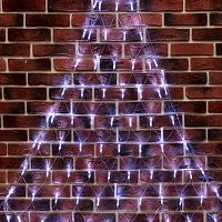 Гирлянда Сеть 2х2х1.5 м, свечение с динамикой, прозрачный ПВХ, 136 LED, 230 В, цвет свечения белый | код 215-055 | NEON-NIGHT