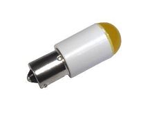 Светодиодная лампа СКЛ-4А-РМ-2-220, оранжевая, матовая, 220В 50Гц/пост., цоколь B15s/19, УХЛ2.1 | код A8021-T92138202 | Каскад-Электро