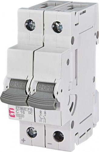 Авт. выключатель ETIMAT P10-DC 2p B20 | код 1903211 | ETI Авт. выключатель ETIMAT P10-DC 2p B20 | код 1903211 | ETI