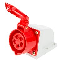 Розетка 115 стационарная 3Р+РЕ+N 16А 380В IP44 REXANT | код 11-8911 | REXANT