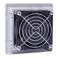 Вентилятор 80х80х25мм с решеткой 110х110мм, 29м3/ч, 110В-50/60Hz | код V01 110 002 | CETINKAYA PANO