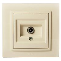 Zena крем. розетка TV проходная | код 500-010300-272 | ABB