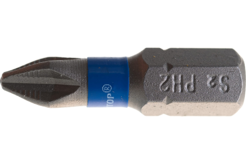 Биты стальные, 2 шт, CUTOP Profi, PH2, 25 мм | код 83-337 | FIT