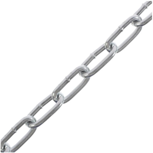 Цепь короткозвенная DIN 766 (SLC) 1.5мм-накл. (уп.100м) | код 103443 | Tech-KREP