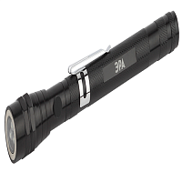 Фонарик на батарейках 4хLR44, ударопрочный, телескопическая ручка 40 см, регулируемый угол, магнитный RB-602 Практик | код Б0033748 | ЭРА