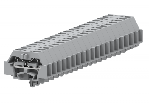241155 Клемма TB проходная 1-1 с бок. подключ. с защелк. ножками, сер., 05 конт., шт | код 241155 | SUPU 241155 Клемма TB проходная 1-1 с бок. подключ. с защелк. ножками, сер., 05 конт., шт | код 241155 | SUPU