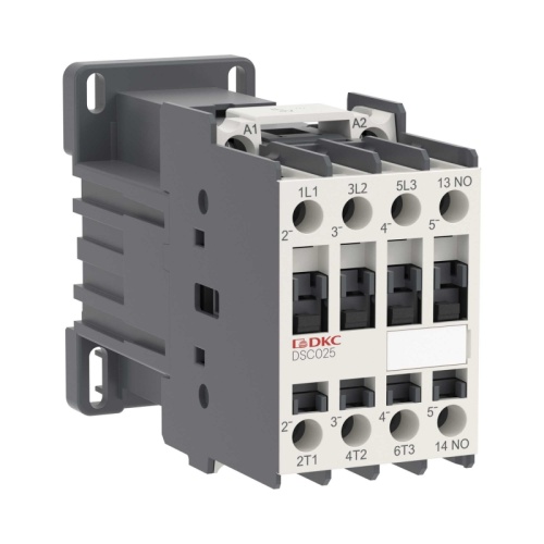 Магнитный контактор YON DSC025 25A 12,5кВт AC3 3P кат.110В DC 1НО | код DSC025-3C10D110 | DKC Магнитный контактор YON DSC025 25A 12,5кВт AC3 3P кат.110В DC 1НО | код DSC025-3C10D110 | DKC