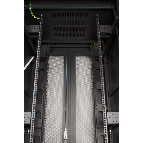 Шкаф 19 Business, 47U 800x800, без дверей, с боковыми стенками, черный | код TWT-CBB-47U-8x8-00 | TWT