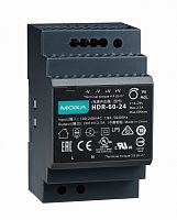 Блок питания HDR-60-24 MOXA 60WUltra Slim Step Shape Din-Rail Power Supply 24 VDC 2.5A 85-264VAC 120-370VDC t: -30/70 | код 00-06131700 | MOXA