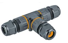 Коннектор кабельный PCC-T3-F 3x2.5 24A IP68 | код 5053502 | JazzWay