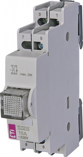 Колпачок для лампы и кнопки-лампы TLG WHITE (белый, для LG1/TLG) | код 763701101 | ETI