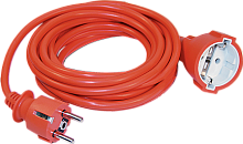 Удлинитель-шнур УШ-01РВ 1-местный, 20м, с заземлением, WUP10-20-K09-N | код. WUP10-20-K09-N | IEK