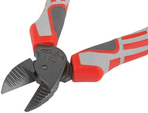 Бокорезы ''Эталон'', CrV сталь, ребра жесткости на губках, тефлоновое покрытие, 3К прорезиненные ручки 180 мм | код 50692 | FIT фото 6