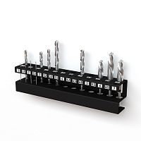 Держатель для сверл настенный, черный REXANT | код 38-0670 | REXANT