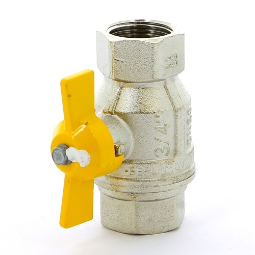 Кран шаровой газовый 1' ВВ ручка бабочка желтая BERLIN (072 1') | код RAN30C2IV0QJ84 | ITAP Кран шаровой газовый 1' ВВ ручка бабочка желтая BERLIN (072 1') | код RAN30C2IV0QJ84 | ITAP