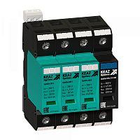 Ограничитель импульсных перенапряжений (УЗИП) OptiDin OM-I-3+Nu-280/12,5/R | код 114277 | КЭАЗ 