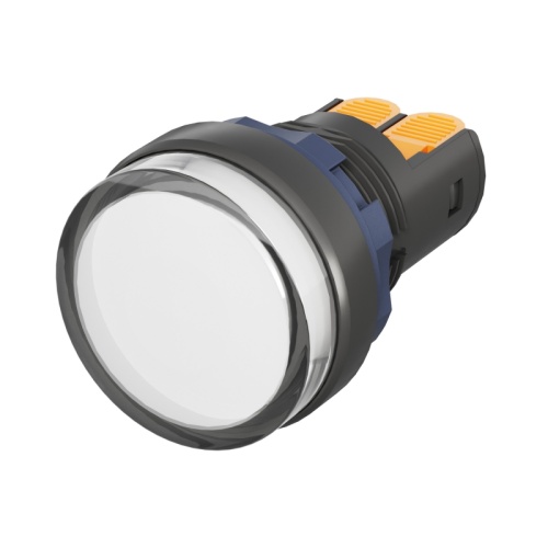 Сигнальный индикатор со встроенным диодом 9-24В, белый | код M22L-F24WPP | DKC Сигнальный индикатор со встроенным диодом 9-24В, белый | код M22L-F24WPP | DKC