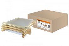 Светильник НПБ 01-3х60-111 УХЛ4 Бонсай-2 сосна 3х60Вт IP20 (490х490х85) TDM | код SQ0303-0403 | TDM