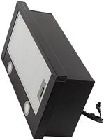 Вытяжка встраиваемая Maunfeld VS Light Glass 60 черный/стекло черное управление: кулисные переключатели (1 мотор) | код 1398923 | MAUNFELD