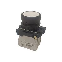 Кнопка КМЕ4120м-белый-2но+0нз-цилиндр-IP40-КЭАЗ | код 354360 | КЭАЗ