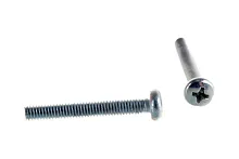 Винт DIN 7985 М4х30 полукруглая голова класс прочности 4.8 покрытие цинк | код DIN7985-М4х30 | Крепдил