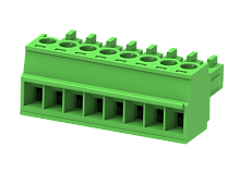 MC-RA3.5H19C-0001 Female connector,3.5mm pitch,19P,Green, шт | код MC-RA3.5H19C-0001 | SUPU