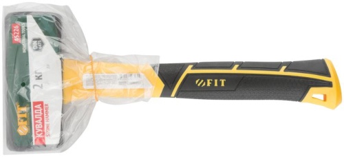 Кувалда кованая, фиберглассовая усиленная ручка Профи 2,0 кг | код 45226 | FIT фото 3