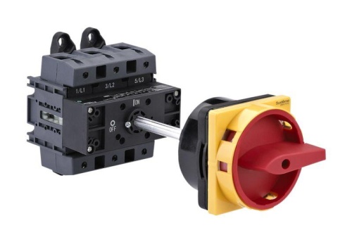 ВЫКЛЮЧАТЕЛЬ-РАЗЪЕДИНИТЕЛЬ 3P 175A С КРАСНОЙ ВЫНОСНОЙ РУКОЯТКОЙ НА ДИН-РЕЙК/ПЛАТЕ | код MSD175340R | Systeme Electric