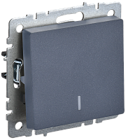 BRITE Выключ. 1-кл. прох. с инд. 10А ВС10-1-7-БрМ мар. IEK | код BR-V12-1-10-K35 | IEK