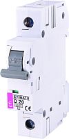 Автоматический выключатель ETIMAT 6 1p D 20A (6kA) | код 002161517 | ETI