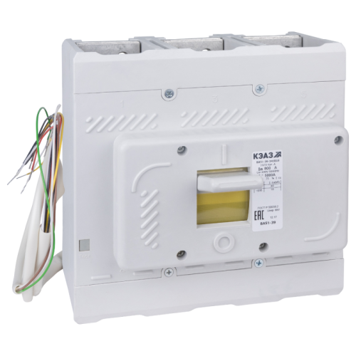 Выключатель автоматический ВА51-39-331810-800А-6300-690AC-НР230AC/220DC-УХЛ3-КЭАЗ | код 285891 | КЭАЗ