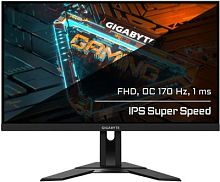 Монитор Gigabyte 27 G27F 2 черный IPS LED 1ms 16:9 HDMI полуматовая HAS 1000:1 400cd 178гр/178гр 1920x1080 165Hz FreeSync Premium DP FHD USB 5.2кг | код 1782442 | GIGABYTE