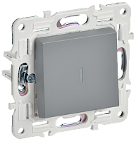 SKANDY Выключ. 1-кл. с инд. 10А SK-V07Gr сер. IEK | код SK-V10-1-10-K03 | IEK