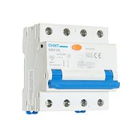 Автоматический выключатель дифференциального тока NB310L 3N 3P+N 6A 30mA, тип A, х-ка C, 6kA (CHINT) | код 660010 | CHINT