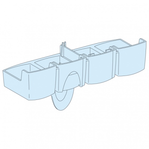 КЛЕММ.ЗАГЛ.ДЛЯ РАСПРЕД. БЛОКА POLYPACT | код 04809 | SCHNEIDER ELECTRIC