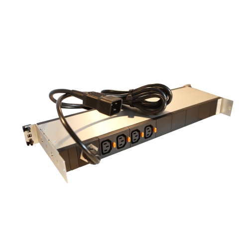 iPDU - Блок распределения питания измерительный - 12 розеток C13 - шнур питания 3м - 19'' - 1U - 16А | код 646010 | Legrand