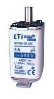 Предохранитель M00UQU-N/63A/690V gR (50kA) | код 004331210 | ETI