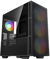 Корпус Deepcool CH560 черный без БП ATX 7x120mm 6x140mm 1xUSB3.0 audio bott PSU | код 1973832 | DEEPCOOL