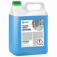 Средство для мытья пола 5,1 кг GRASS FLOOR WASH, нейтральное, низкопенное, концентрат, 125195 | код 605612 | GRASS