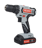 Дрель-шуруповерт аккумуляторная ДА-50Л2-18А Ресанта, , Шт | код 75/14/9 | РЕСАНТА