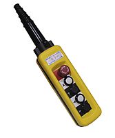 Пост кнопочный ПКТ-44Б У2, IP65, 2 скорости, кнопка БЛОКИРОВКА с фиксацией (красная), вверх, вниз, влево, вправо, 8NO (ЭТ) | код ET011049 | Электротехник