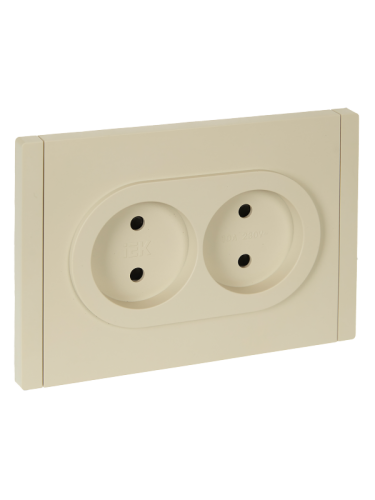 FORTE&PIANO Роз. 2-я без з/к с з/ш б/к 10А FP425 ван. IEK | код FP-R23-10-1-K10 | IEK FORTE&PIANO Роз. 2-я без з/к с з/ш б/к 10А FP425 ван. IEK | код FP-R23-10-1-K10 | IEK