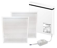 Светодиодная панель ЛП 01 595х595хПризма 25 мм встр.3000 лм 36Вт 6500К белая,без драйвера,Народная | код SQ0329-0226 | TDM НАРОДНЫЙ