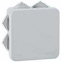 Plexo55 коробка IP55 65х65х40 мм² 7 кабельных вводов | код. 092104 | Legrand