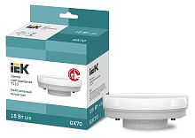 Лампа светодиодная T110 таблетка 18Вт 230В 4000К GX70 | код LLE-T110-18-230-40-GX70 | IEK